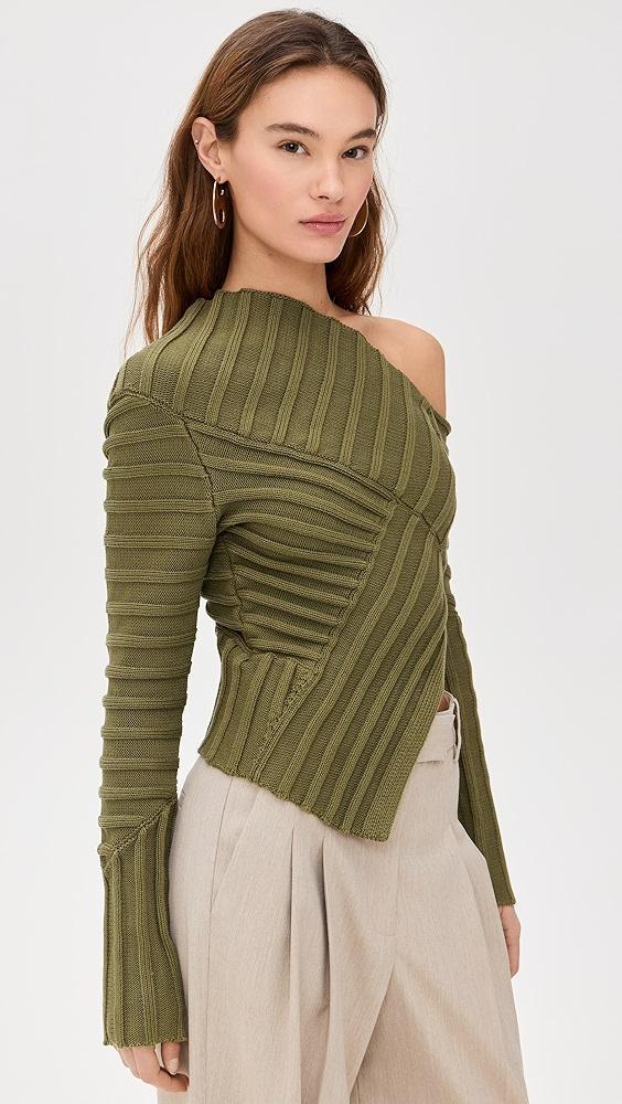 Cult Gaia Jaidan Knit Top | Shopbop Product Image