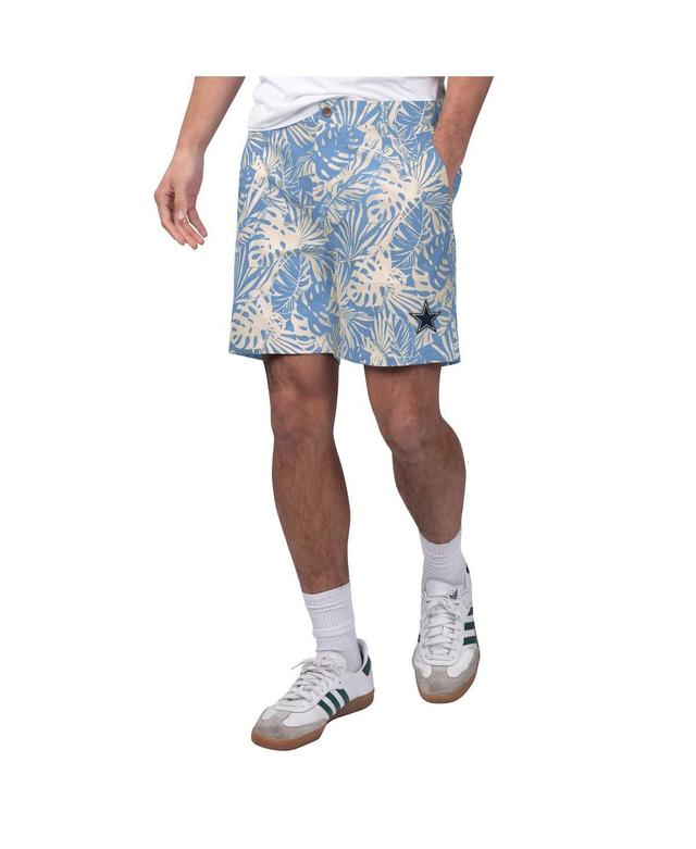 Mens Margaritaville Dallas Cowboys Sand Washed Monstera Party Amphib Shorts Product Image