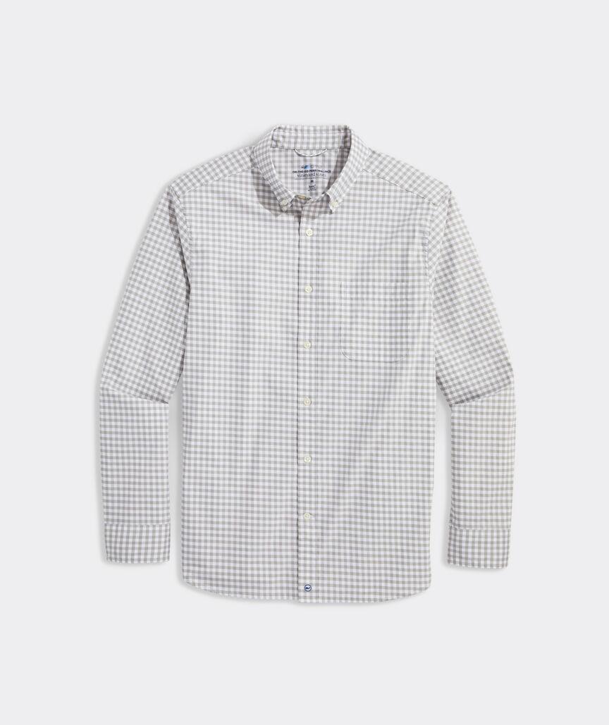 On-The-Go brrr° Gingham Shirt Product Image