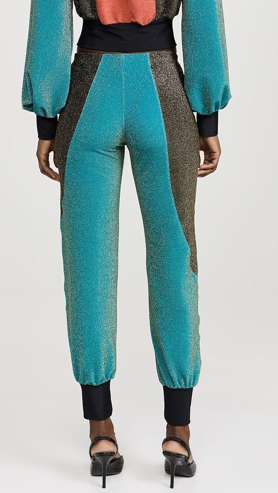 BruceGlen Metallic Colorblock Joggers | Shopbop Product Image