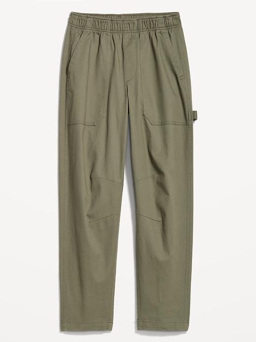 High-Waisted Pulla Utility Pants Product Image