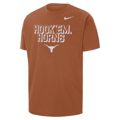 Texas Men's Nike College Max90 Crew-Neck T-Shirt Product Image