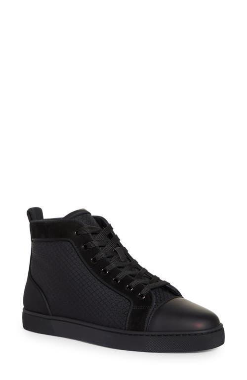 Christian Louboutin Louis Orlato Flat High Top Sneaker Product Image