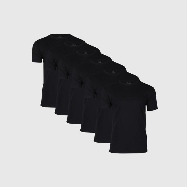 All Black Crew-Neck 6-Pack Product Image