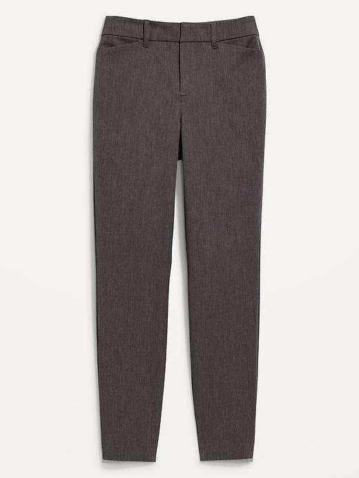 High-Waisted Pixie Skinny Ankle Pants Product Image