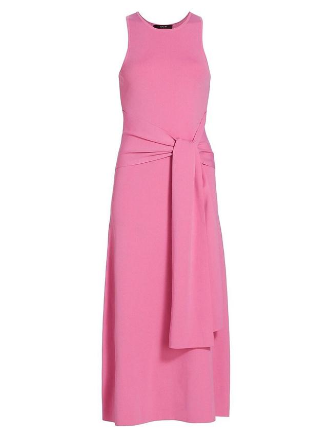 Womens Jolene Tie-Front Midi-Dress Product Image