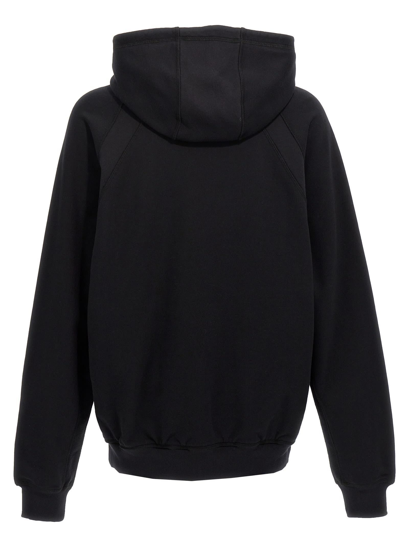 Logo Print Hoodie In Black Product Image