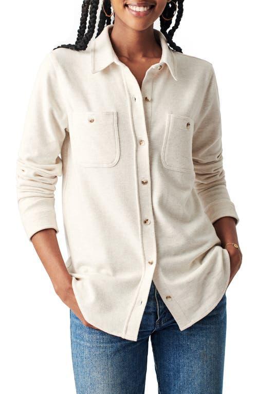 Faherty Legend Knit Button-Up Shirt Product Image