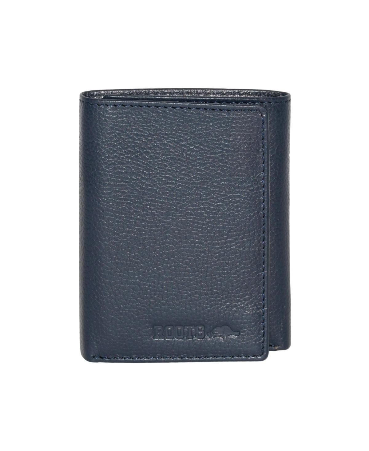 Roots Mens Men Leather Trifold Wallet Product Image