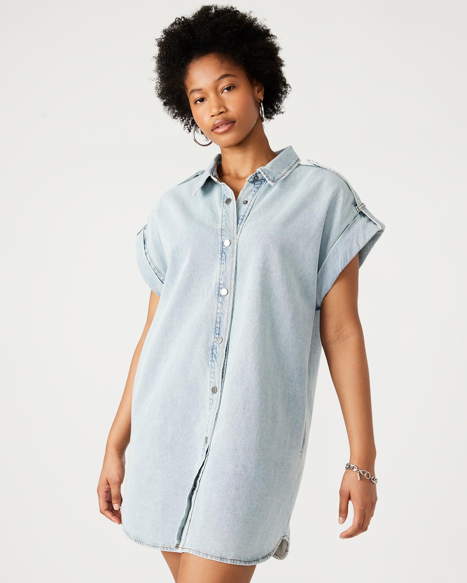 ILARA DENIM DRESS Female Product Image