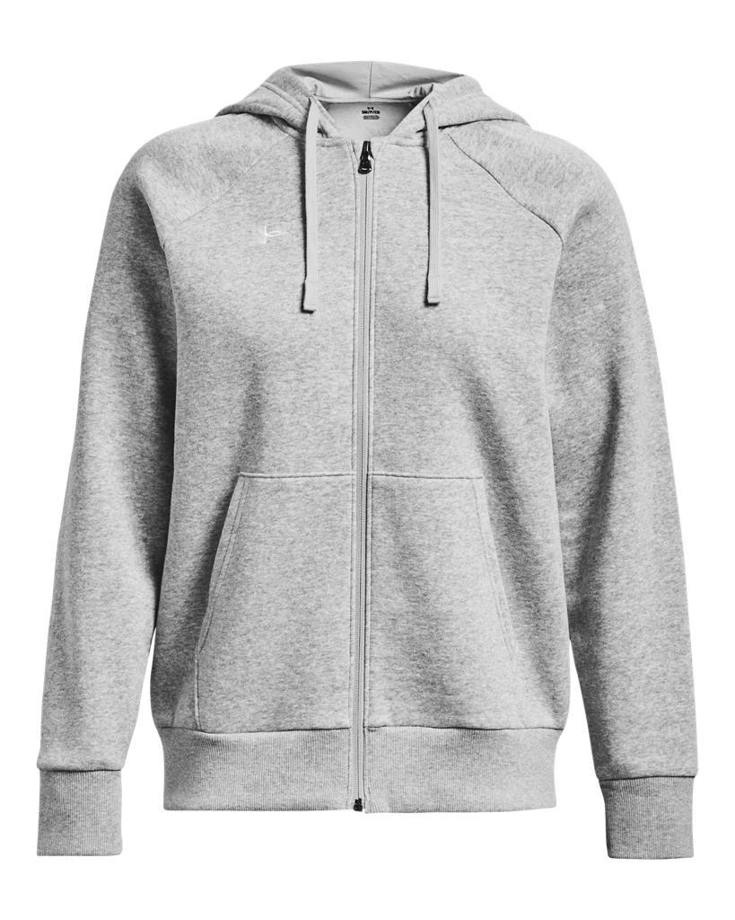 Women's UA Rival Fleece Full-Zip Hoodie Product Image