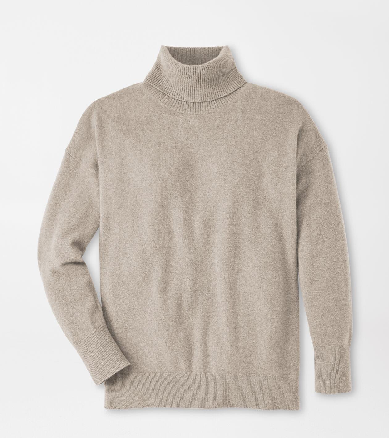 Women's Artisan Crafted Cashmere Turtleneck Sweater Product Image