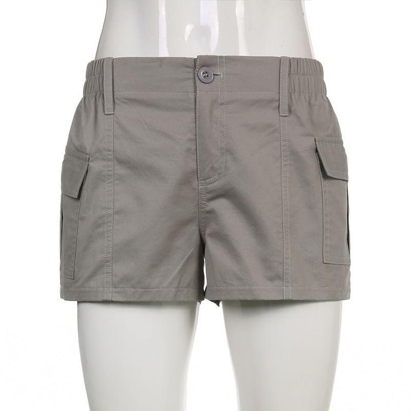 Low-Rise Cargo Shorts Product Image