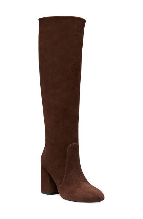 Stuart Weitzman Flare Block Heel Mid Calf Boot Product Image