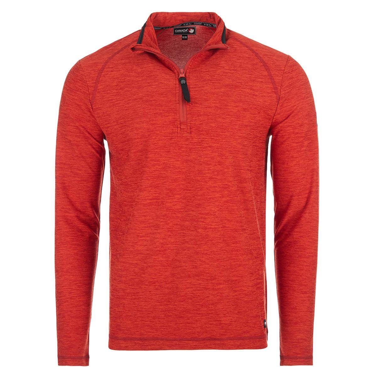 Canada Weather Gear Men's Fleece-Dye Supreme Soft 1/4 Zip Product Image