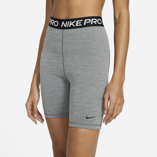 Nike Womens Nike 365 7 Hi-Rise Shorts - Womens Gray/Black Product Image