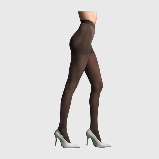 Leggs Womens 60 Denier 360 Contour Opaque Tights - Coffee XXL Product Image