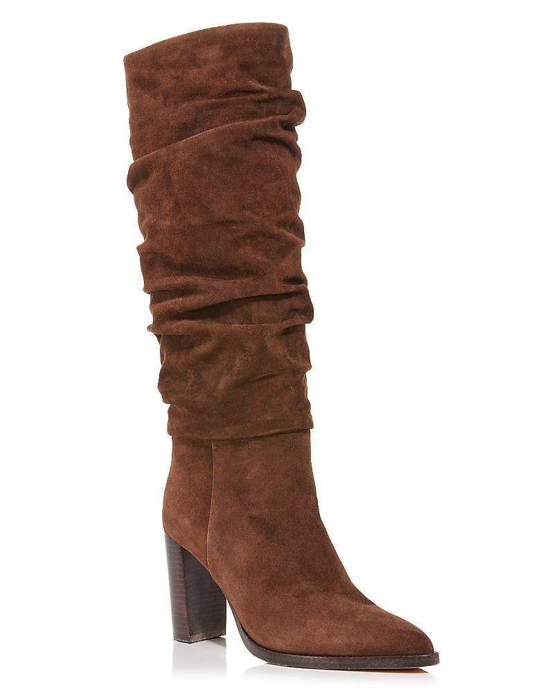 Paige Womens Shiloh Ruched High Heel Boots Product Image