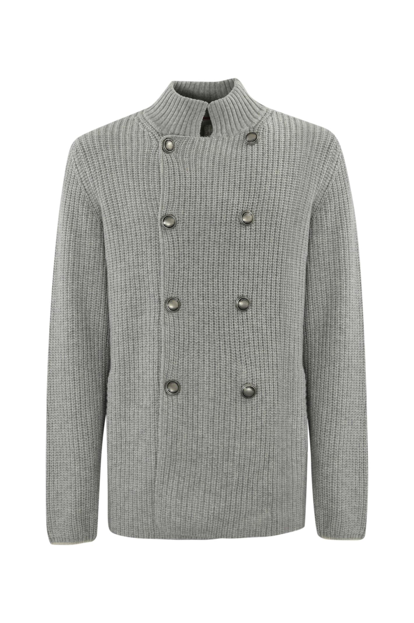 Cardigan In Gray Product Image