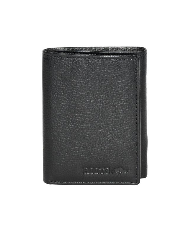 Roots Mens Men Leather Trifold Wallet Product Image