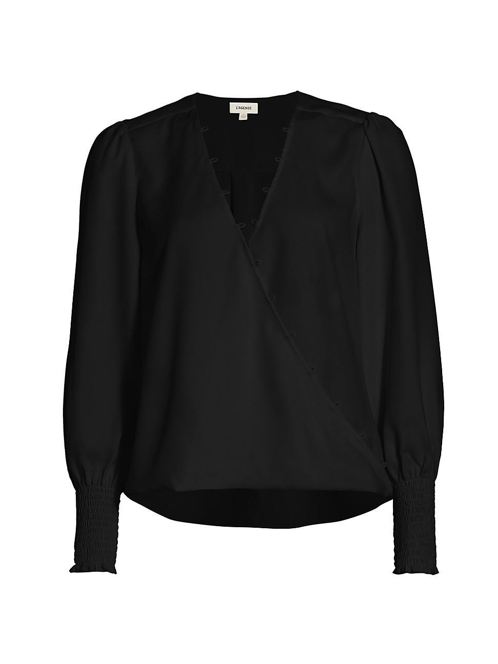 Womens Enzo Surplice Blouse Product Image