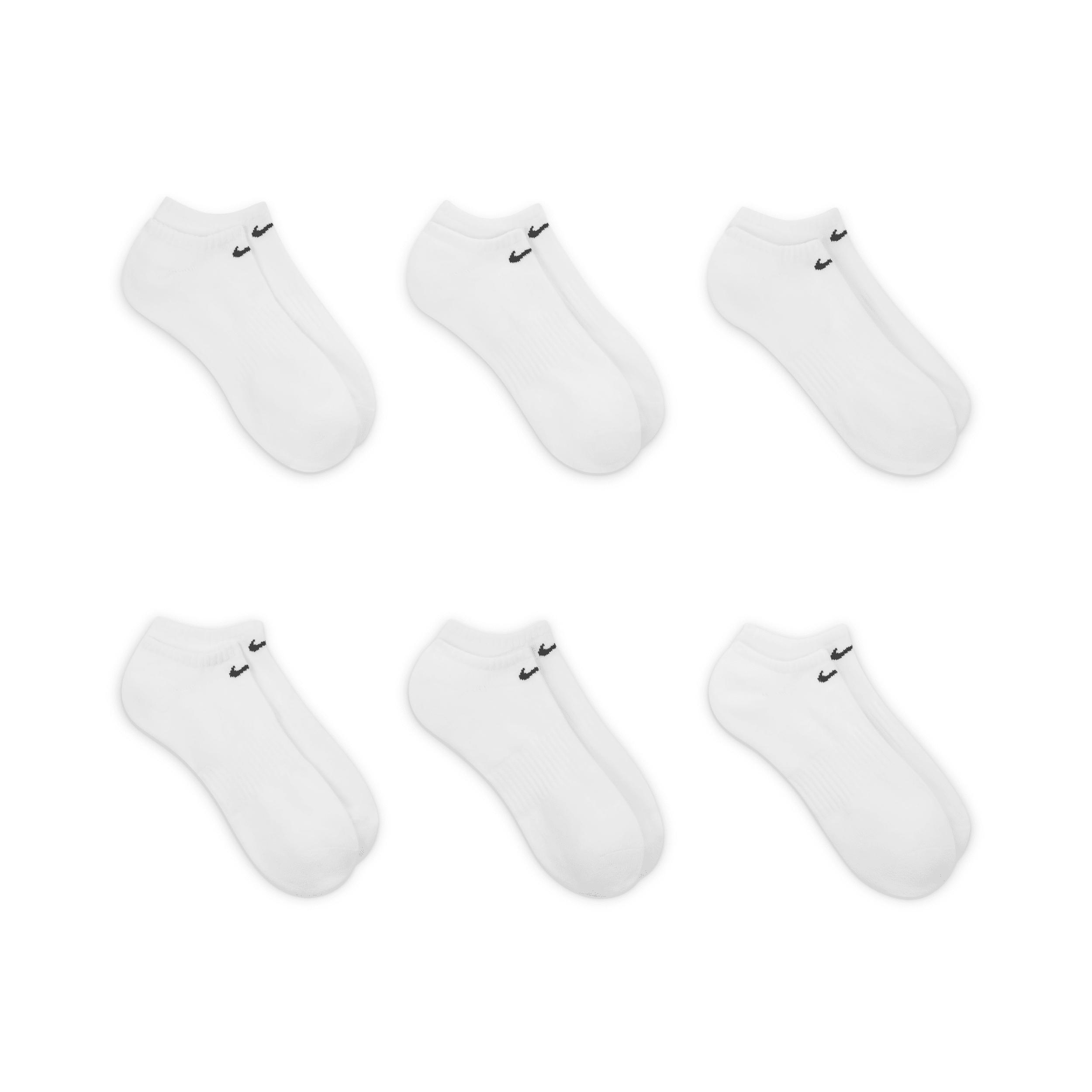 Nike Men's Everyday Cushioned Training No-Show Socks (6 Pairs) Product Image