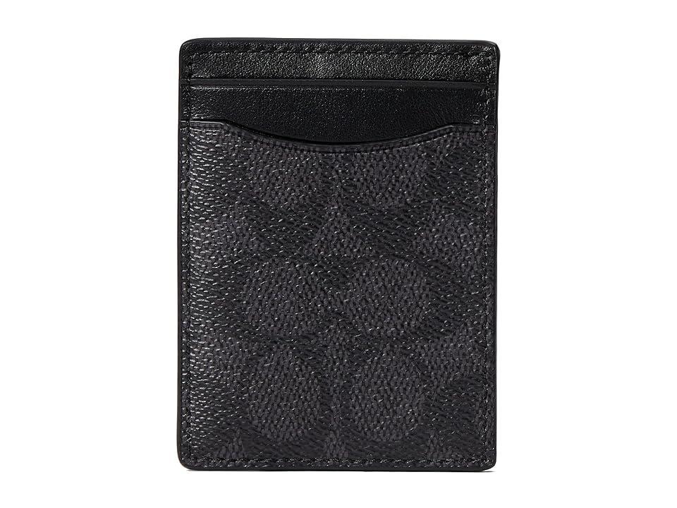 Mens Monogram Money Clip Card Case Product Image