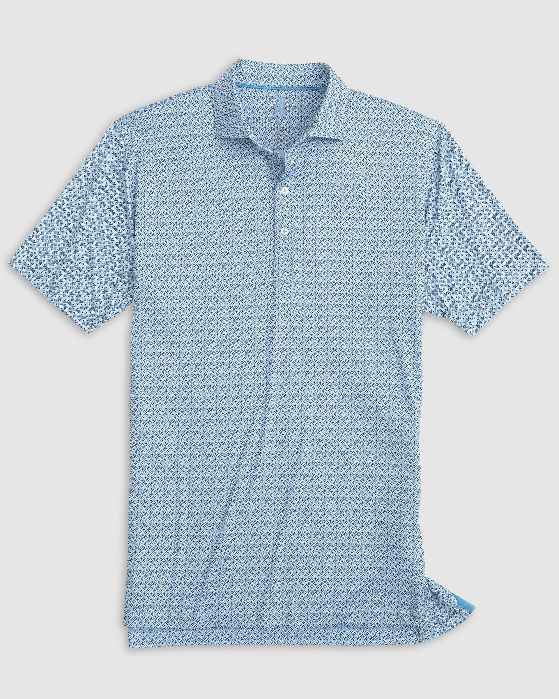 Flint Printed Featherweight Performance Polo Male Product Image