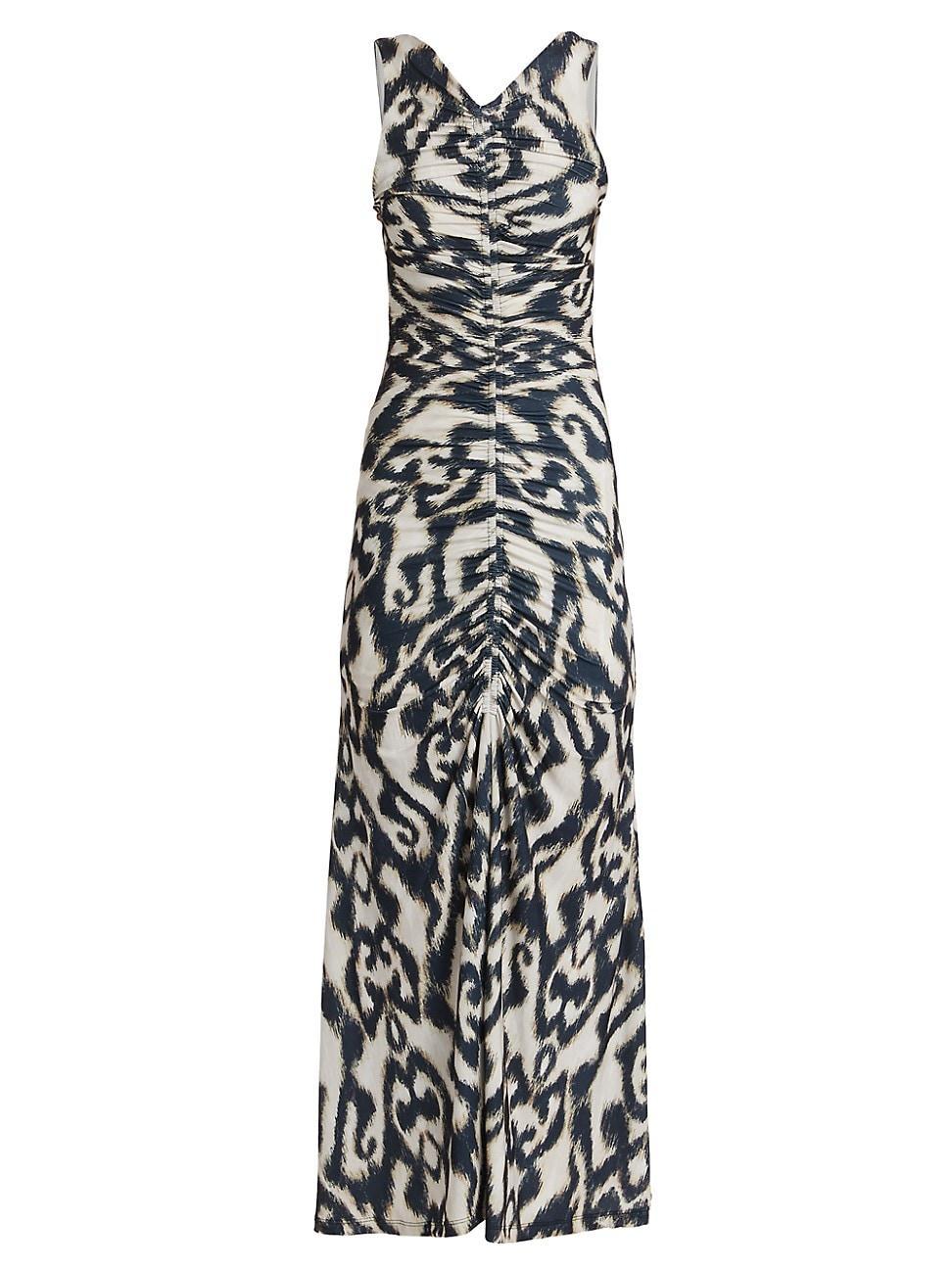 Womens Moreno Mich Printed Jersey Maxi Dress Product Image