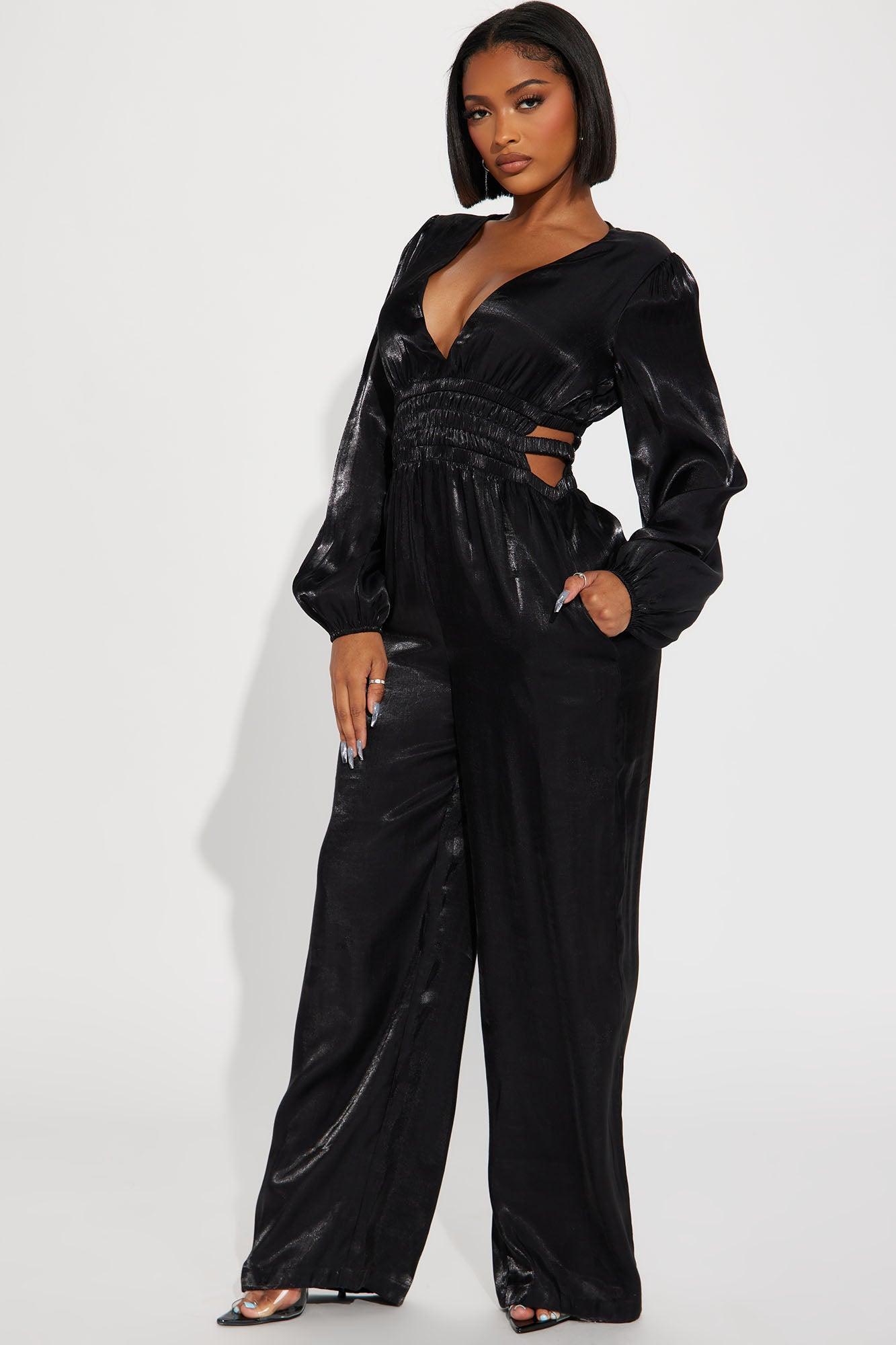 It's Meant To Be Jumpsuit - Black Product Image