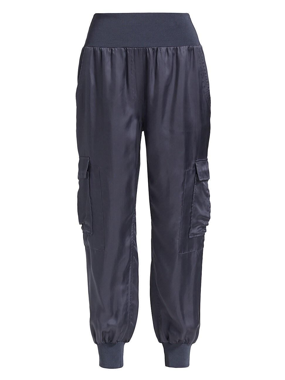 Tous Les Jours Giles Satin Jogger Pants Product Image