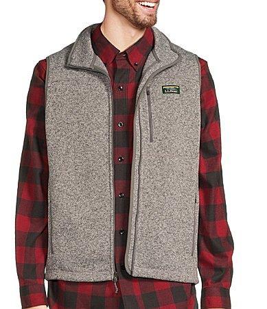 L.L.Bean Sweater Fleece Vest (Bright ) Men's Clothing Product Image