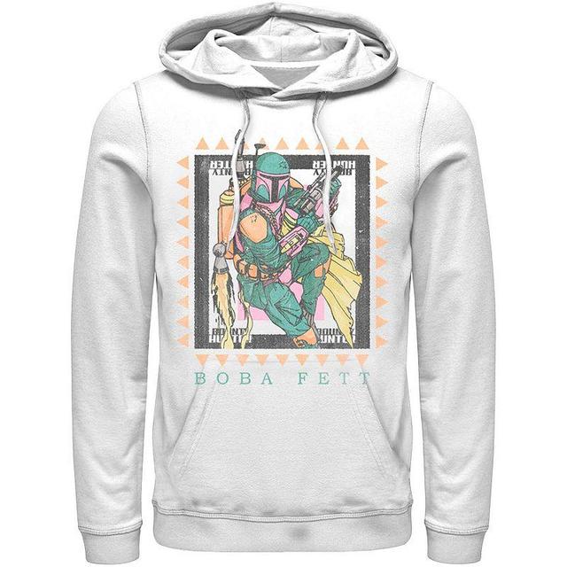 Mens Star Wars Boba Fett Stamp Hoodie Product Image