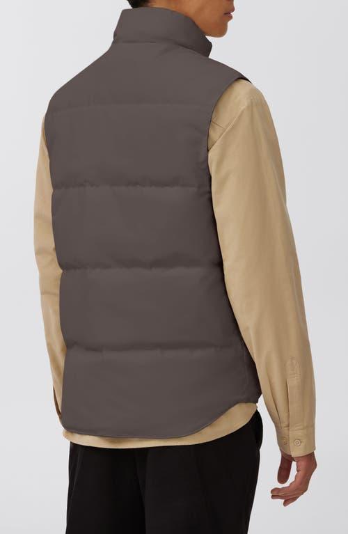 CANADA GOOSE Garson Vest Coastal Grey In Cream Product Image