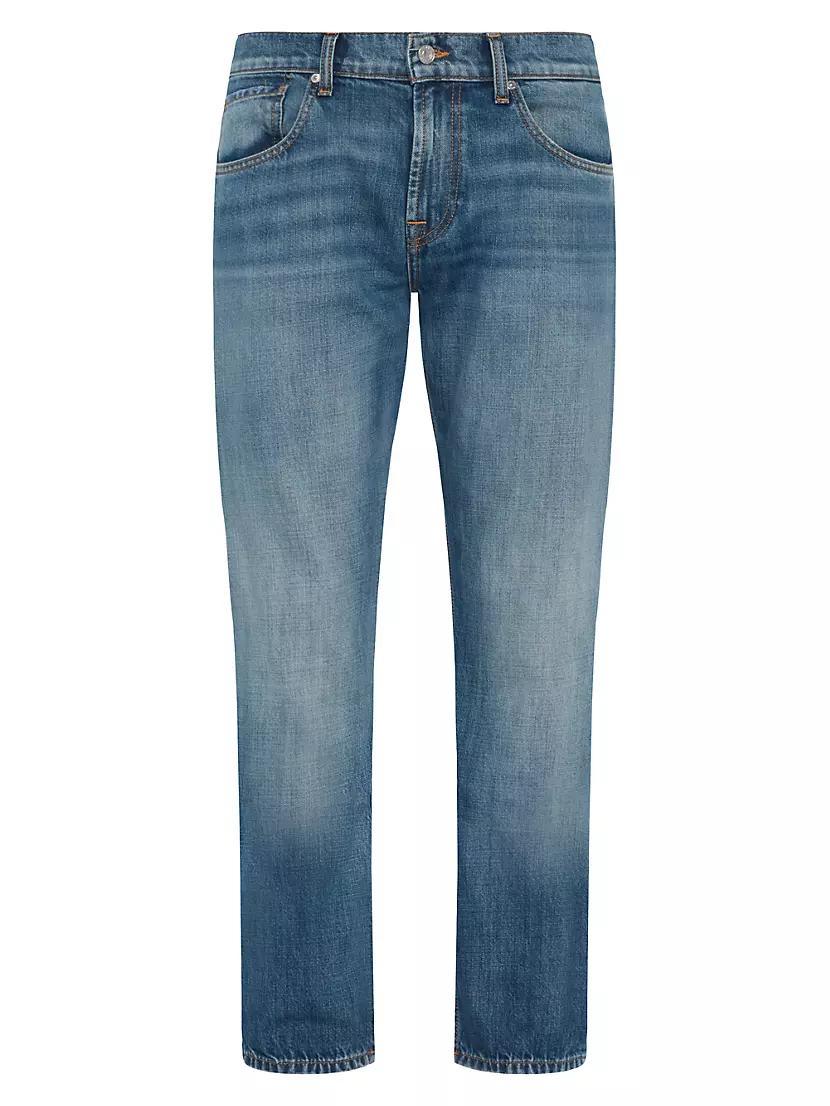 The Straight Mid-Rise Jeans Product Image