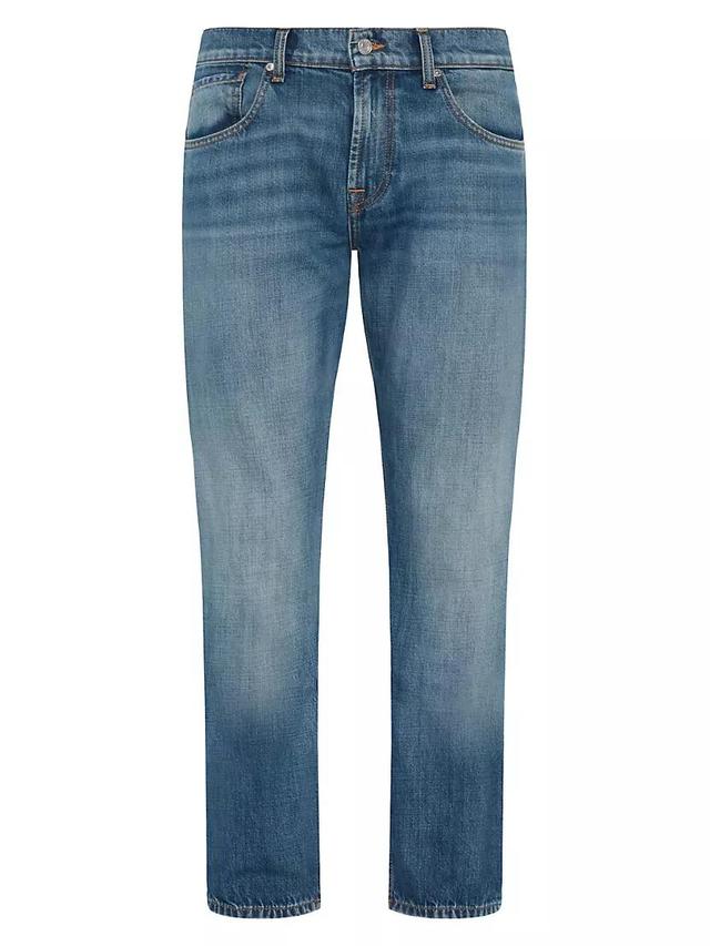 The Straight Mid-Rise Jeans Product Image