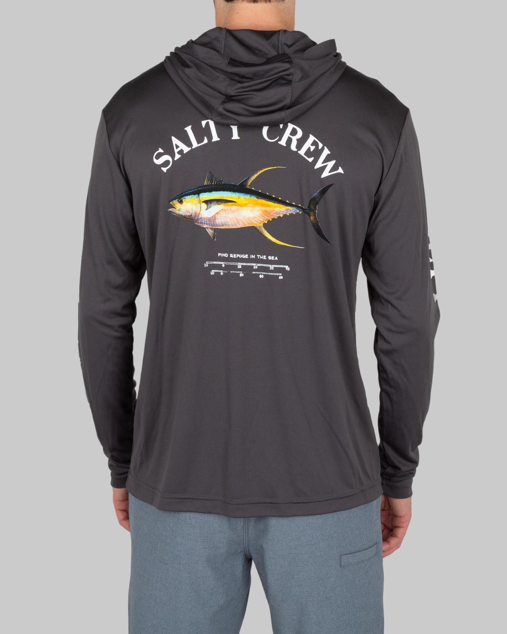 Ahi Mount Shirt - Charcoal UPF 40+ Product Image