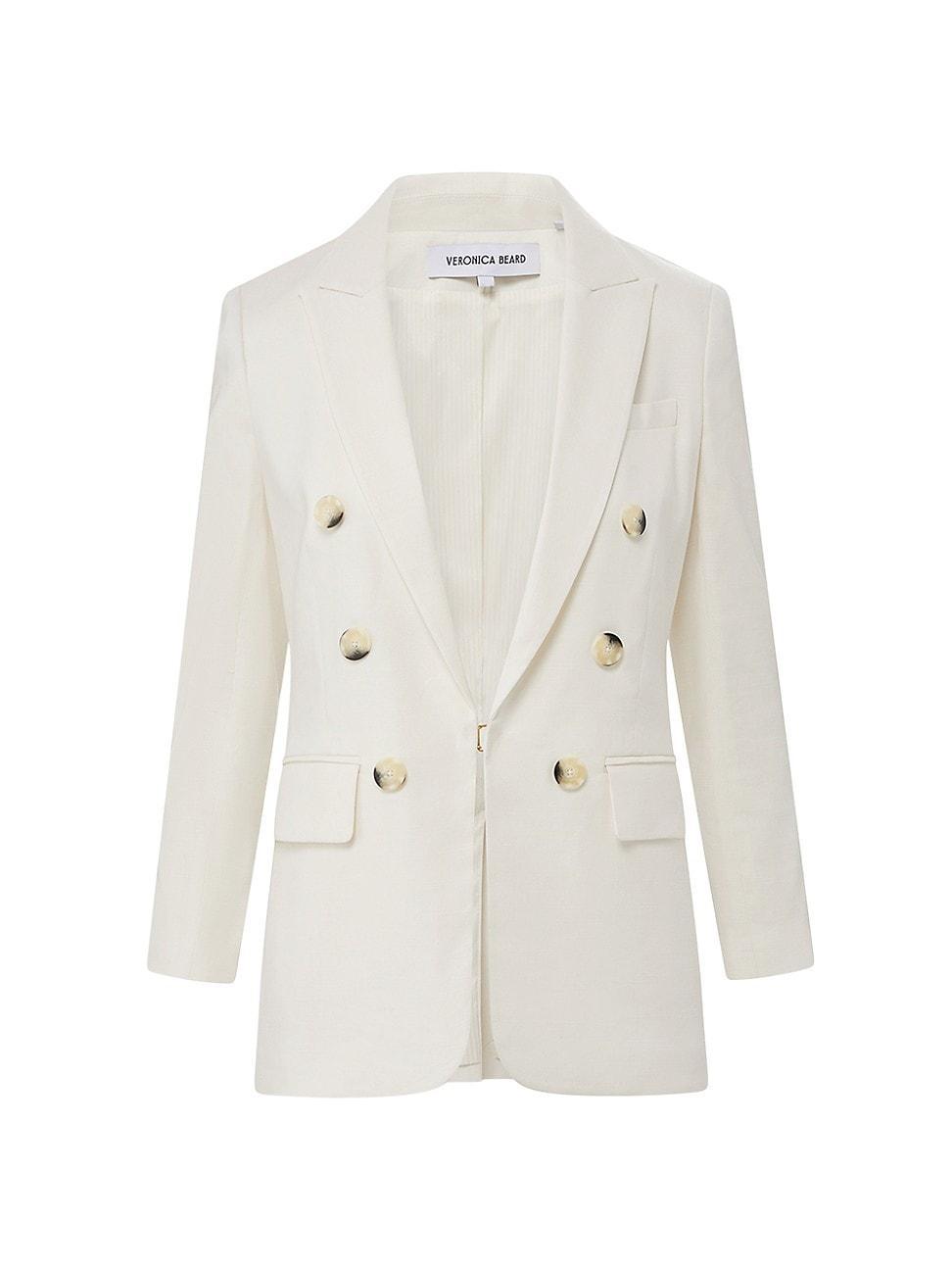 Womens Bexley Dickey Linen-Blend Blazer Product Image