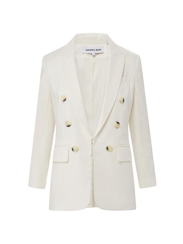 Veronica Beard Bexley Dickey Double Breasted Jacket Product Image