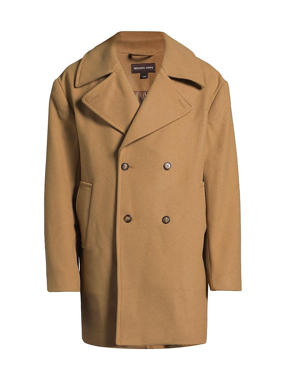 Mens Oversized Wool Peacoat Product Image