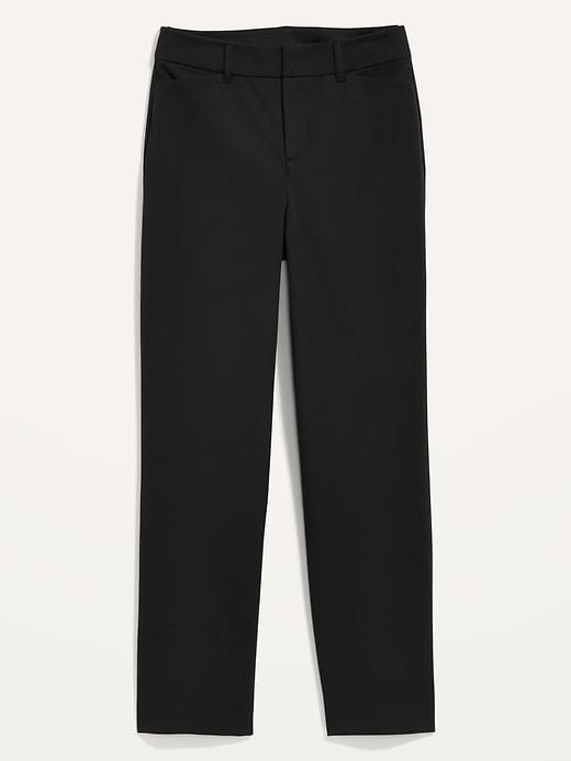 High-Waisted Pixie Straight Pants Product Image