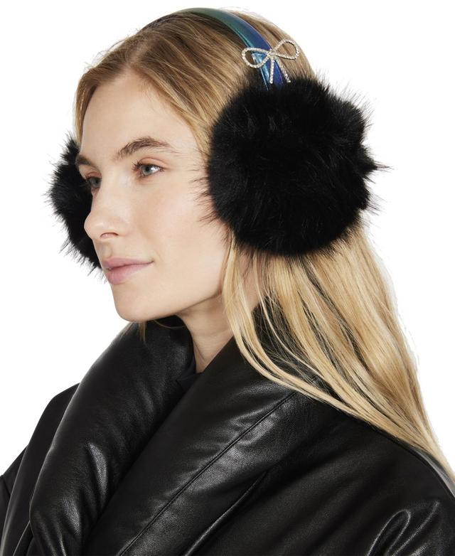 Steve Madden Womens Sweet Shag Embellished Earmuffs Product Image