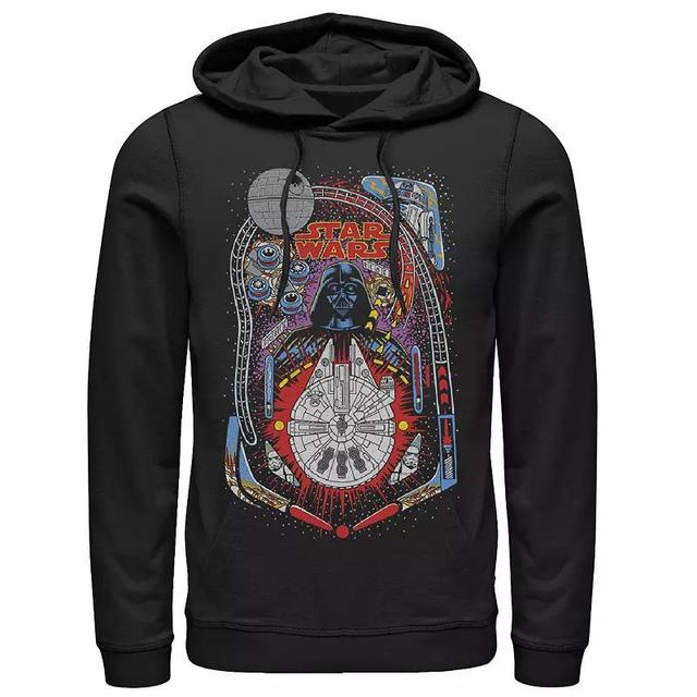 Mens Star Wars Darth Vader Death Star Pinball Hoodie Product Image