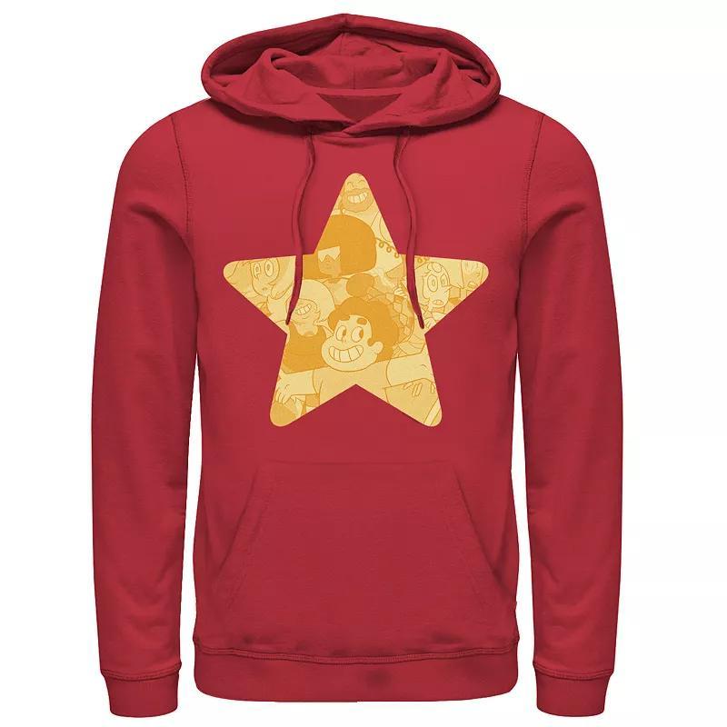 Mens Cartoon Network Steven Universe Gold Star Hoodie Product Image