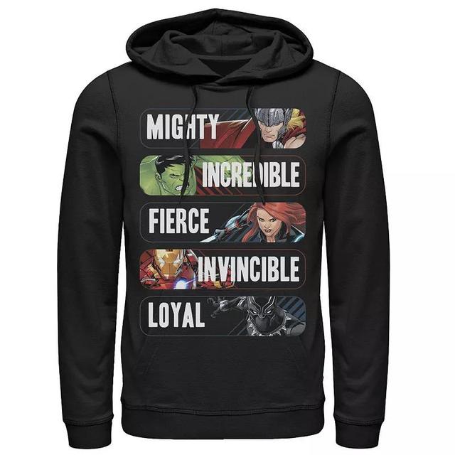 Mens Marvel Avengers Inspirational Group Shot Hoodie Product Image