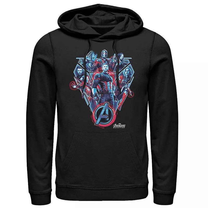 Mens Marvel Avengers Infinity War Tech Group Hoodie Product Image