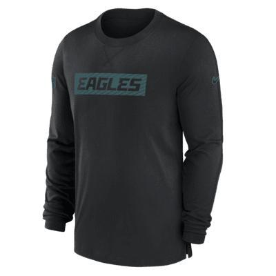 Philadelphia Eagles Sideline Player Team Issue Men’s Nike Dri-FIT Long-Sleeve Top Product Image