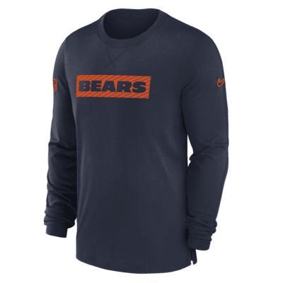 Chicago Bears Sideline Player Team Issue Mens Nike Mens Dri-FIT Long-Sleeve Top Product Image