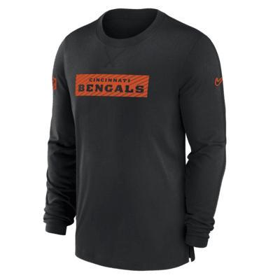 Cincinnati Bengals Sideline Player Team Issue Men’s Nike Dri-FIT Long-Sleeve Top Product Image