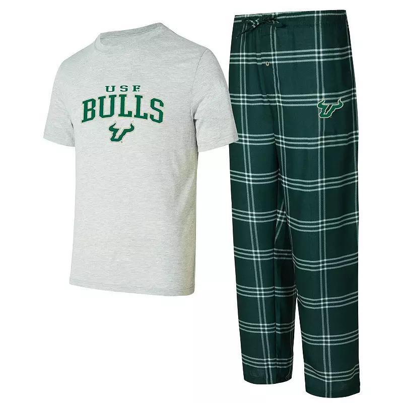 Mens Concepts Sport South Florida Bulls T-Shirt & Pants Sleep Set Product Image